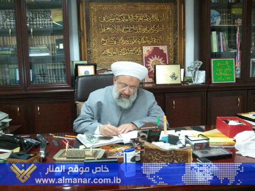 Sheikh Hammoud to Al-Manar Website: Takfiris Threat to All Muslims
